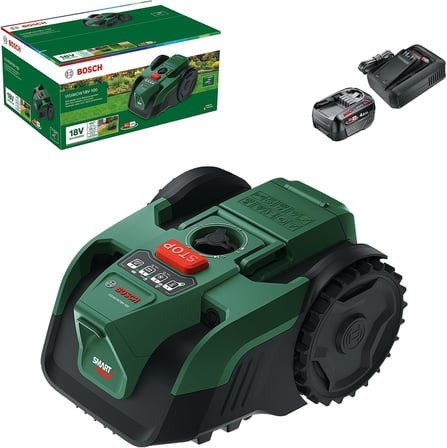 Bosch VisiMow100 (1x 4.0 Ah, Tek Akü) Robotik Çim Biçme Makinesi