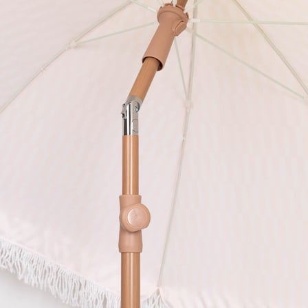 Güneş şemsiyesi büyük, plaj, havuz, bahçe, balkon, yükseklik ve yönü ayarlanabilir, UPF 50+ koruma, polyester, taşıma çantası, 210 x 180 cm