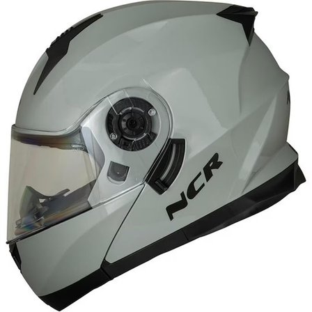 NCR ÇENE AÇILIR KASK COOL GRİ-XL