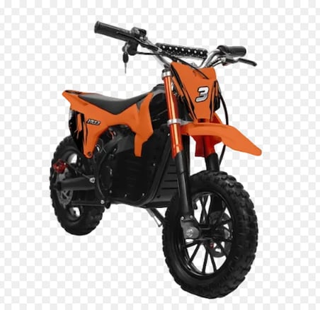 VKX3 ELEKTRIKLI CROSS MOPED-TURUNCU