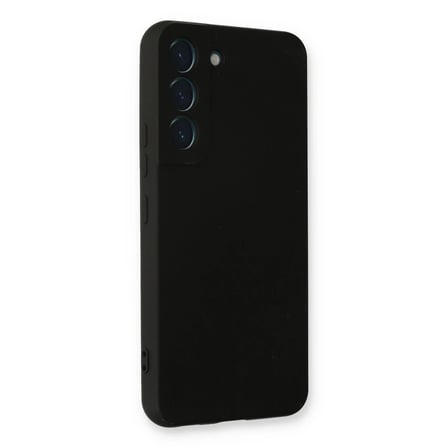 Samsung Galaxy S23 Plus Kılıf Nano içi Kadife Silikon - Siyah