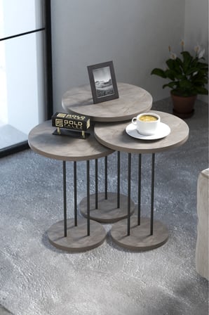 Zigon Sehpa Terra 3 Lü Set 