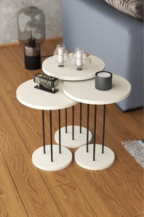 Zigon Sehpa Terra 3 Lü Set 