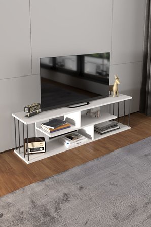 Tv Sehpası  Raflı 140 Cm Gzd Tv Ünitesi  