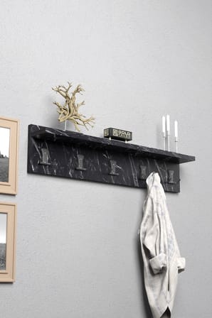 Askılık Duvar Elbise Askılığı Portmanto 80 Cm