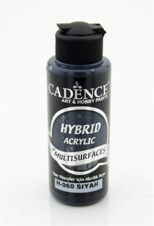 Siyah Multisurface Boya 120 ml, Standart