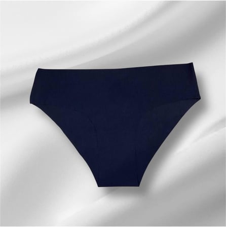 Kadın 3'lü Dikişsiz Lazer Kesim Iz Yapmaz Likralı Bikini Slip Külot