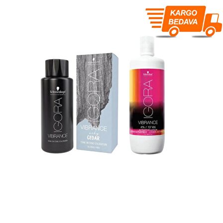 5 Adet Vibrance Raw Minerals 7-21 Orta Küllü Sarı Saç Boyası + 1l Oksidan (orijinal)