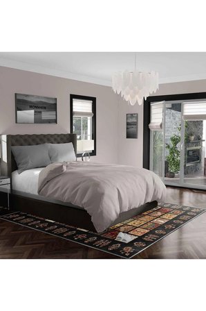 Kaymaz Taban Yıkanabilir Halı – Mutfak, Salon, Yatak Odası için Modern Dijital Baskı Halı (SLNHALI34