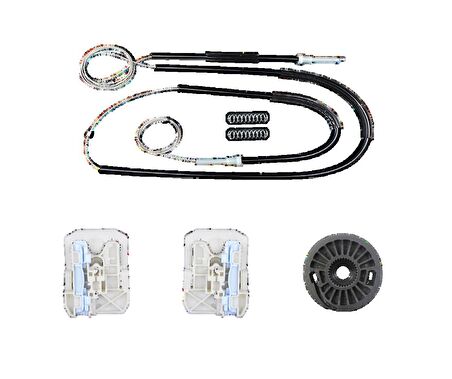 Kayoto Skoda Octavia 2014-2019 Cam Kriko Teli Ön Sol Set KY24490C