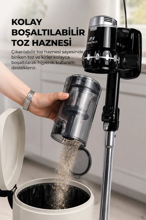 EK200 Torbasız Kablolu Dikey Süpürge Elektrikli Süpürge