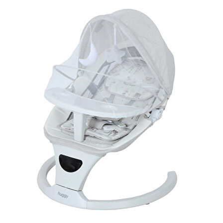 Huggy Rockie Ana Kucağı – Sensörlü, Bluetooth Müzikli, Kumandalı, Mama Tepsili