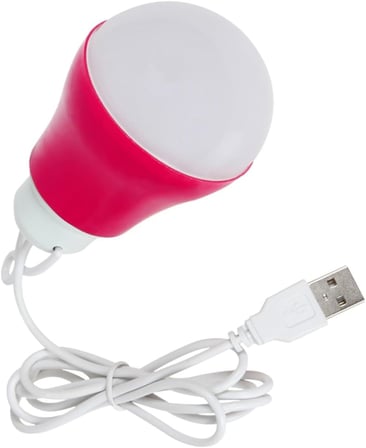 gaman Power Master Usb Kablolu 5 Watt Beyaz Led Ampul%90 Enerji Tasarrufu Renkli