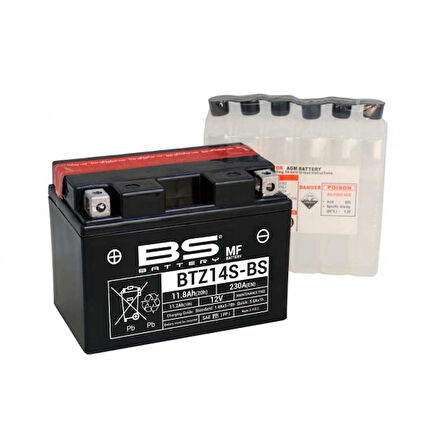 Bs Akü Btz14s-bs 12v12ah 2022-2023 Honda Nt 1100 Dct