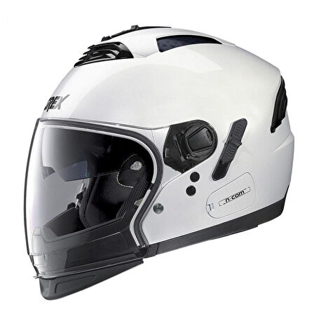Grex G4.2 Pro Kınetıc N.com 024 Çene Açılır Kask Beyaz 2X-LARGE