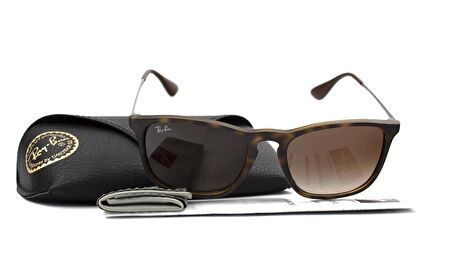 RAY-BAN  4187 856/13 54 CHRIS Unisex KAHVE Köşeli Çerçeve Güneş Gözlüğü