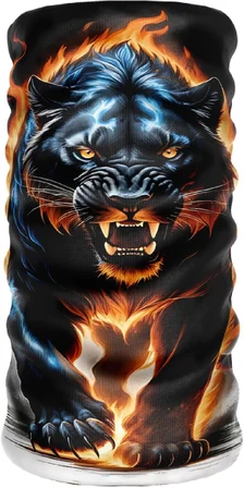 Bebo Store Extreme Spor Motor Ve Bisiklet Kullananlara Özel Desenli Buff Boyunluk Bandana Balaklava - lion-167