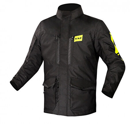 Ls2 Metropolıs Evo Mont Siyah-neon Sarı 2X-LARGE