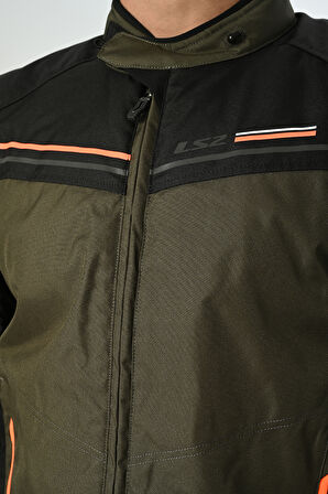 Ls2 Shadow Mont Haki-siyah-neon Turuncu X-LARGE