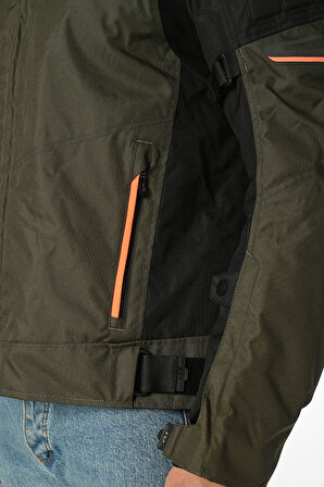Ls2 Shadow Mont Haki-siyah-neon Turuncu X-LARGE