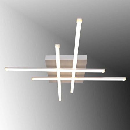 TT036-BY TT Aydınlatma Hashtag Modeli Mat Beyaz ( Beyaz Işık ) Led Avize