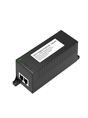 Anunnaki AN1030 Gigabit PoE Injector | 30W 1000Mbps IEEE802.3af/at IP Kamera Network Güç Adaptörü 