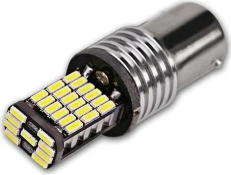 Ba15S 1156 P21W 45 Led Geri Vites,Sinyal,Stop Ampulü 1 Takim