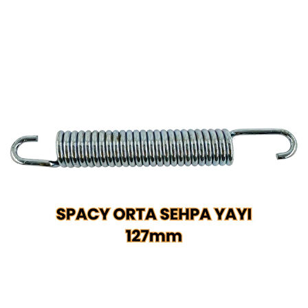Motospartan Alt Orta Sehpa Yayı 127mm Unıversal Honda Spacy 110