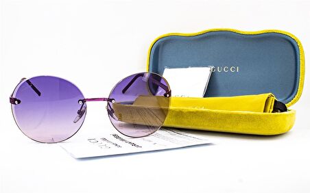 GUCCI  4247/S EXFO9 59  Unisex MOR Faset (Çerçevesiz) Güneş Gözlüğü