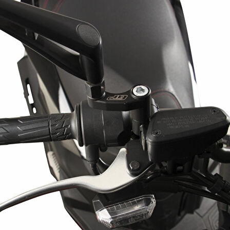Gp Kompozit Ayna Genişletme Siyah Kymco Krv 200 2023 Uyumlu