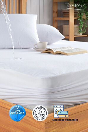 Mikro Fitted Full Kenar Su Sıvı Geçirmez Yatak Koruyucu Alez Çarşaf Tek Çift Battal (10 Farklı Ebat)