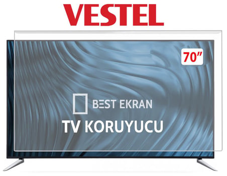 Vestel 70QG9840 TV EKRAN KORUYUCU - Vestel 70" inç 177 Ekran Koruyucu 