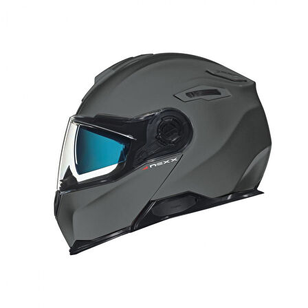 Nexx X.vılıtur Çene Açılır Kask Mat Tıtanıum X-LARGE