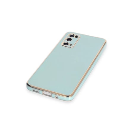 Samsung Galaxy S20 Kılıf Volet Silikon - Açık Yeşil