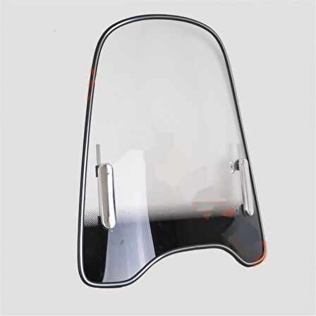 Honda Fızy 125 Siperlik Camı Orta Boy 3.5mm - 40cm X 43cm Fitilli Monero
