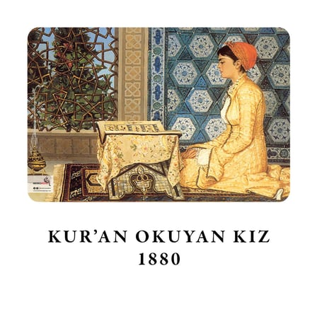 Retronote İstanbul Hanımefendileri Serisi II - A6, Osman Hamdi Bey 4'lü Defter Seti II, Çizgisiz, Toplam 192 Sayfa, Her biri 48 Sayfa, Tel Dikiş, Esnek Kapak, Oval Kenar, Tuval Doku, 60 gram, Sarı Krem Renk