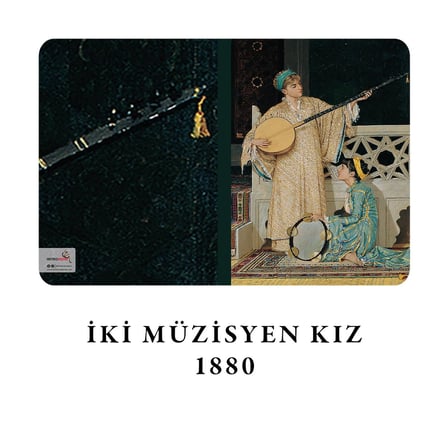 Retronote İstanbul Hanımefendileri Serisi II - A6, Osman Hamdi Bey 4'lü Defter Seti II, Çizgisiz, Toplam 192 Sayfa, Her biri 48 Sayfa, Tel Dikiş, Esnek Kapak, Oval Kenar, Tuval Doku, 60 gram, Sarı Krem Renk