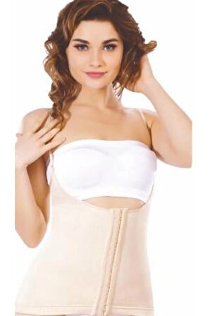 Kadın Göğüs Altı Askılı Ağraflı Korse