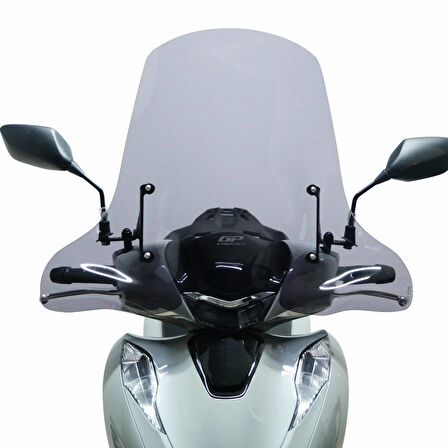 Gp Kompozit Siperlik Ön Cam Füme 45cm Honda Sh 125 2024 Uyumlu