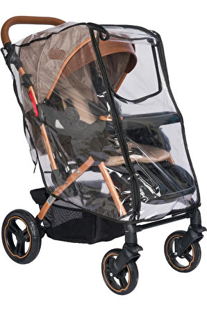Tois baby Fermuarlı  Bebek Arabası Yağmurluğu + Puset Sinekliği (Siyah)