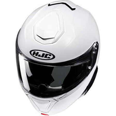 Hjc İ91 Çene Açılır Kask İnci Beyazı SMALL