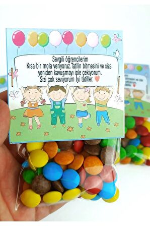 10 adet Bonibon Karne, Mezuniyet hediyesi çocuklar için 10 Paket Bonibon