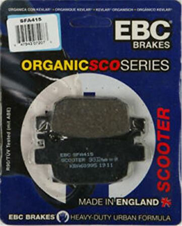 Ebc Fren Balatası Sfa415 2022-2023 Honda X-adv 350 Uyumlu Arka Fren Balatası