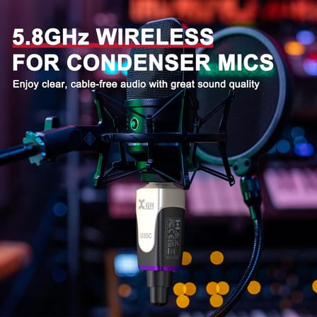 XV-U35C Kondenser Mikrofonlar için 5.8Ghz Kablosuz Bağlantı Sistemi