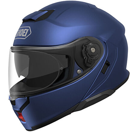 Shoeı Neotec 3 Mat Mavi Çene Açılır Kask MEDIUM