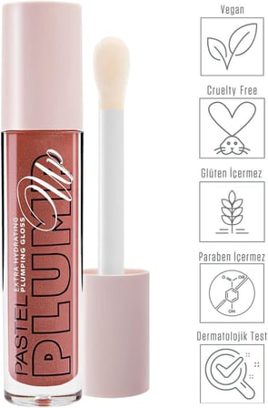 Pastel Plump Up Gloss 202 Loverdose Dolgunlaştırıcı Dudak Parlatıcısı