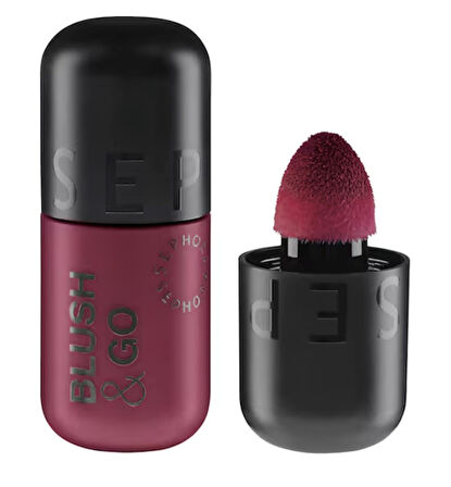 SEPHORA COLLECTION Blush & Go - Mat Bitişli Likit Allık 05