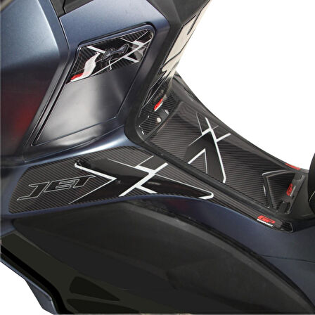 Gp Kompozit Tank Pad Karbon Sym Jet X 125 2022-2023