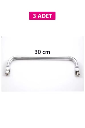 Gizli Metal Çanta Bursu – 3 Adet - 30 cm - Metal Çanta Aparatı Çanta Aksesuarı