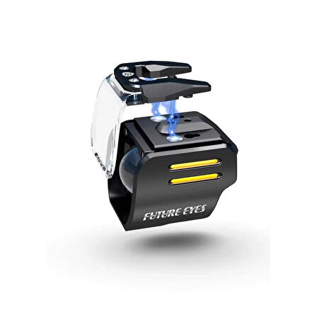 Future Eyes Uf1 Motosiklet Sis Farı Takım 60w Mavi Angel